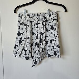 INC International Concepts Monochrome Floral Skirt